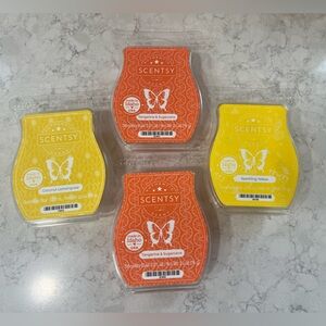 Scentsy Citrus Bundle - Tangerine & Sugarcane, Coconut Lemongrass